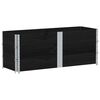 vidaXL Jardini&egrave;re noir 150x50 cm bois massif de pin