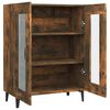 vidaXL Buffet ch&ecirc;ne fum&eacute; 69,5x34x90 cm bois d'ing&eacute;nierie
