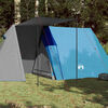 vidaXL Tente de camping 3 personnes bleu imperm&eacute;able