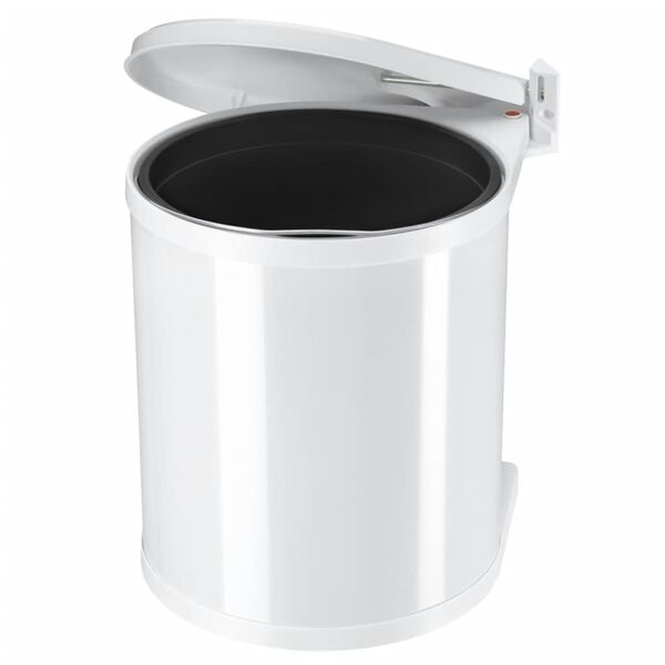 Hailo Poubelle de placard Compact-Box Taille M 15 L Blanc 3555-001