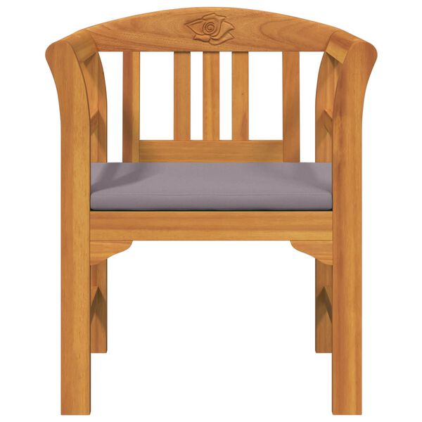 vidaXL Banc rose Naturel 68,5 x 46 x 82,5 cm Bois d'Acacia Massif