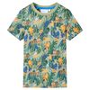 vidaXL T-shirt pour enfants avec manches courtes multicolore 116