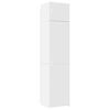 vidaXL Armoire de rangement mince blanc 50x42,5x225 cm