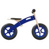 vidaXL Vélo d'équilibre pour enfants avec pneus pneumatiques bleu