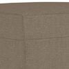 vidaXL Banc Taupe 70x35x41 cm Tissu