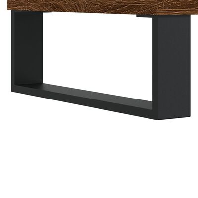 vidaXL Table de chevet chêne marron 40x30x50 cm bois d'ingénierie