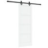 vidaXL Porte coulissante 73,5 x 198,5 cm Bois d'ing&eacute;nierie