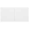vidaXL Meubles TV suspendus 3 pcs Blanc 60x30x30 cm