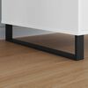 vidaXL Pieds de meuble 2 pcs Noir 546 x 40,5 x 100 mm Fer