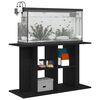 vidaXL Support d'aquarium Ch&ecirc;ne noir 100x40x60 cm Bois d'ing&eacute;nierie