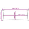 vidaXL Voile d'ombrage 160 g/m&sup2; rectangulaire sable 2x5 m PEHD