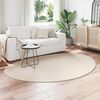 vidaXL Tapis de surface HUARTE Beige 160 x 230 cm Polyester
