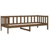 vidaXL Lit de jour sans matelas marron miel 80x200 cm bois pin massif