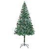 vidaXL Sapin de No&euml;l artificiel avec 300 LED Vert 180 cm PVC et Acier