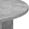 vidaXL Table d'appoint Gris b&eacute;ton 39,7 x 39,7 x 60 cm