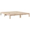 vidaXL Cadre de lit sans matelas 180x200 cm bois massif de pin
