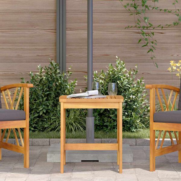 vidaXL Chaises de jardin lot de 2 Bois d'acacia massif