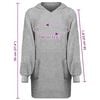 vidaXL Sweat &agrave; capuche couverture KINN Gris L Coton