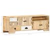 vidaXL Meuble TV 120x30x40 cm Bois massif de manguier