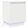 vidaXL Cabinet de chevet 2 pcs Blanc 39 x 34,5 x 50 cm