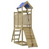 vidaXL Aire de jeux d'ext&eacute;rieur bois de pin impr&eacute;gn&eacute;