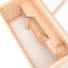 vidaXL Cage pour hamster 89,5 x 45 x 45 cm en bois massif de sapin
