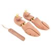 vidaXL Tendeur de chaussures avec chausse-pied EU 42-43 bois de c&egrave;dre