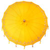 vidaXL Parasol balinais Jaune 185 x 185 x 260 cm
