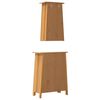 vidaXL Ensemble de meubles de salle de bain 2 pcs bois de pin massif