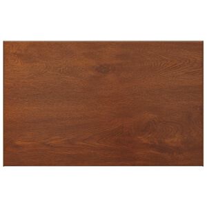 vidaXL Appui de fen&ecirc;tre Bois marron 60 x 50 x 4,5 cm PVC