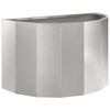 vidaXL Jardini&egrave;re Argent 60 x 30 x 35 cm Acier inoxydable