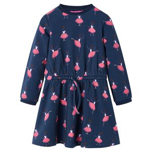 Robe pour enfants bleu marine 128