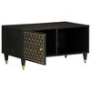 vidaXL Table basse 80x50x40 cm bois de manguier massif
