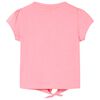T-shirt pour enfants rose fluo 128