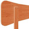 vidaXL Tête de lit cire marron 150 cm bois massif de pin