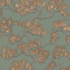 DUTCH WALLCOVERINGS Papier peint Motif avec pins Vert