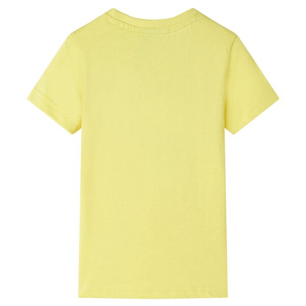 T-shirt pour enfants jaune 104