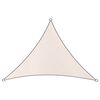 Livin'outdoor Tissu d'ombrage Polyester Triangle 3x2,5x2,5 m Taupe