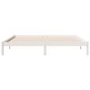 vidaXL Cadre de lit extra long sans matelas 200x220 cm bois massif pin