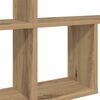 vidaXL Étagère murale chêne artisanal 100x18x53 cm bois d'ingénierie