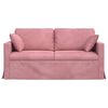 vidaXL Canap&eacute; Rose 158 x 78 x 80 cm Velours