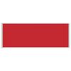 vidaXL Auvent lat&eacute;ral r&eacute;tractable de patio 220x600 cm Rouge