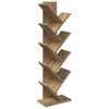 vidaXL &Eacute;tag&egrave;re en bois en forme d'arbre &agrave; 6 niveaux 30 x 18 x 100 cm