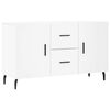 vidaXL Buffet blanc 100x36x60 cm bois d'ing&eacute;nierie