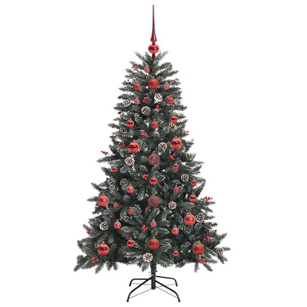 vidaXL Sapin de Noël artificiel avec 150 LED Vert 68 x 68 x 120 cm