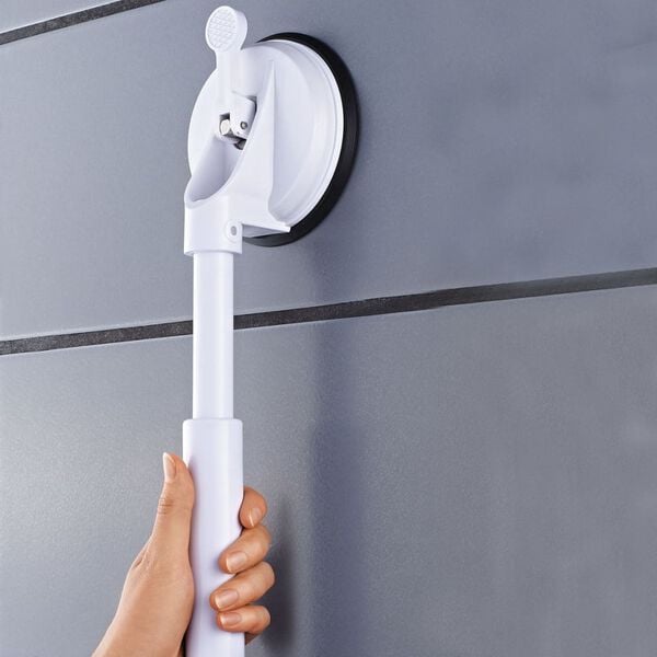 RIDDER Barre d'appui t&eacute;lescopique &agrave; ventouse 12,5 cm 100 kg A0150301