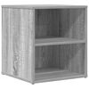 vidaXL Armoire d'angle sonoma gris 160x40x45 cm bois d'ing&eacute;nierie