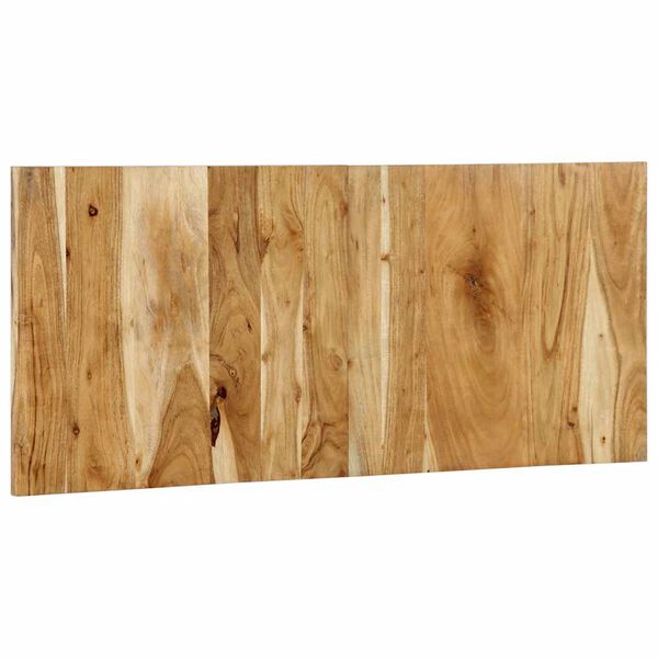vidaXL T&ecirc;te de lit 120 cm bois d'acacia massif