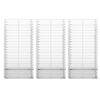 vidaXL Jeu de panier de gabion 3 pcs Fil galvanis&eacute; 25x25x50 cm
