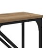 vidaXL Table console 2 pcs Ch&ecirc;ne artisanal 100 x 28 x 75 cm
